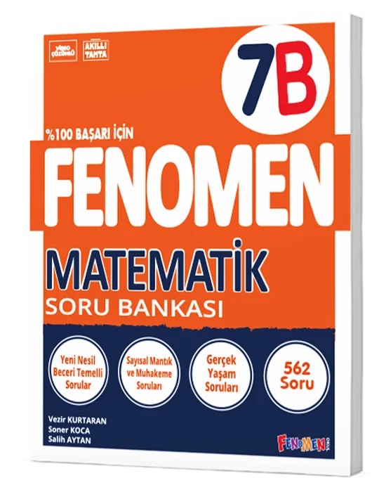 7. Sınıf Matematik B Soru Bankası