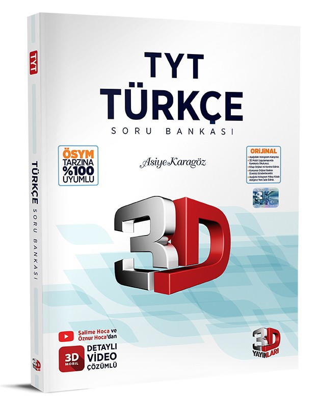 TYT 3D Türkçe Soru Bankası