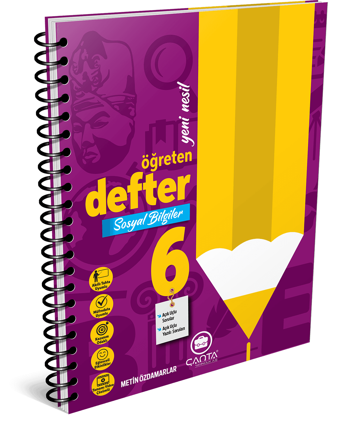 6. Sınıf Sosyal Bilgiler Öğreten Defter