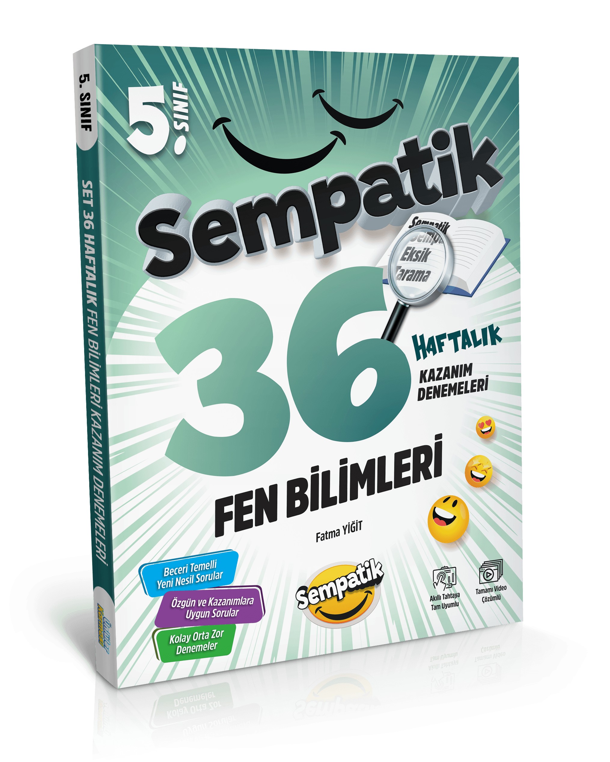 5. Sınıf Fen Bilimleri 36 Haftalık Kazanım Denemeleri