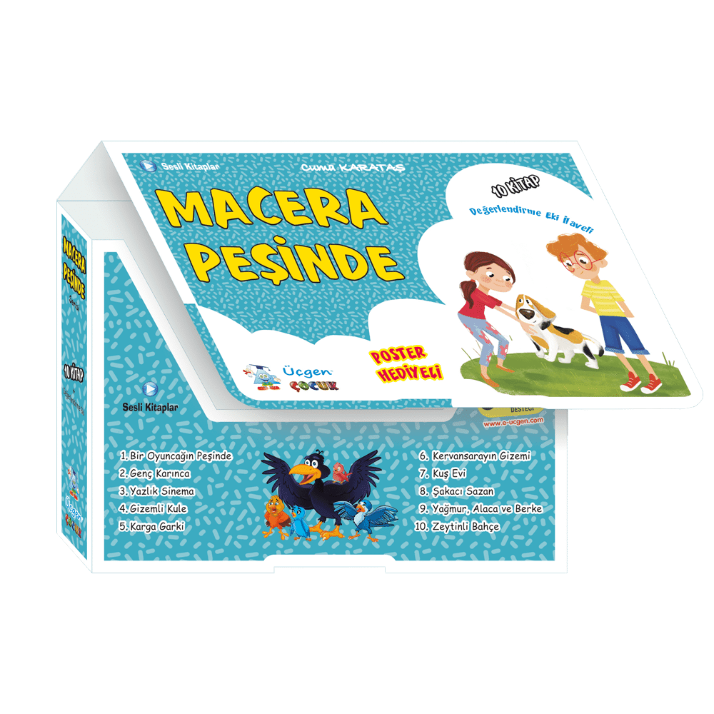 Macera Peşinde – Kutulu 10 Kitap