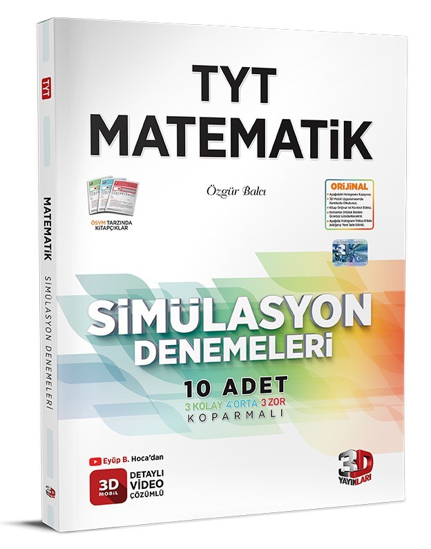 TYT 3D Simülasyon Matematik Denemeleri