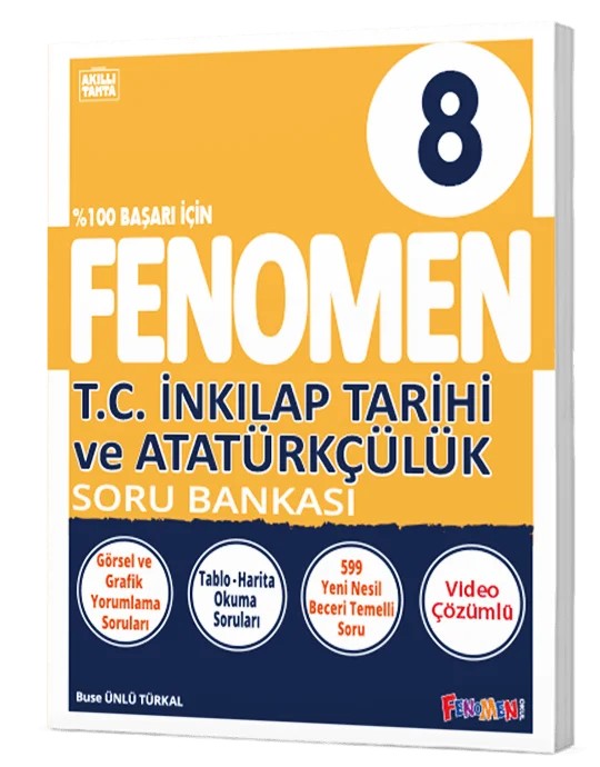 8. Sınıf T.C. İnkılap Tarihi Ve Atatürkçülük Soru Bankası