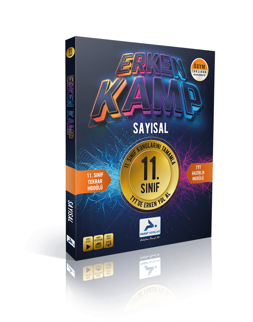 11. Sınıf Erken Kamp Sayısal Paraf Yayınları