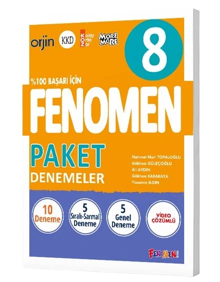 8. Sınıf Tüm Dersler 10 Paket Deneme