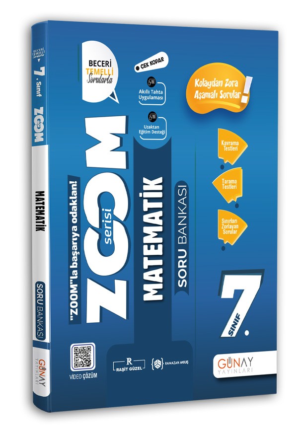 7. Sınıf Zoom Serisi Matematik Soru Bankası
