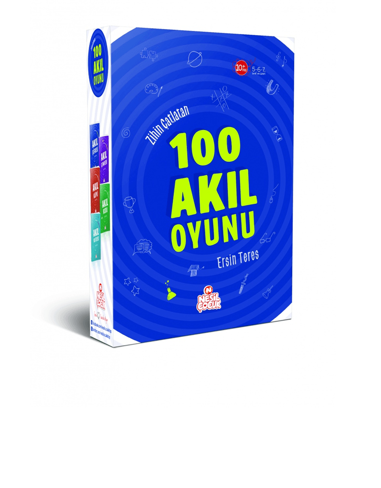 Zihin Çatlatan 100 Akıl Oyunu 5 Kitap Takım Nesil Çocuk Yayınları