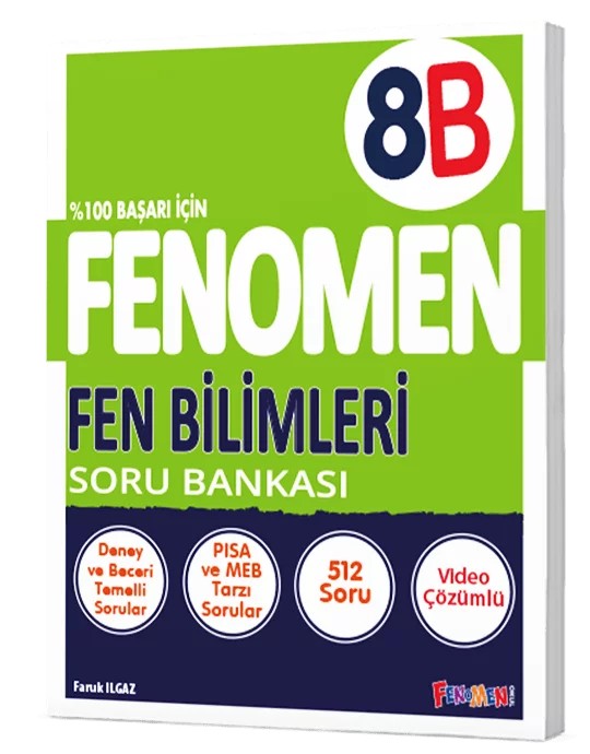 8. Sınıf Fen Bilimleri B Soru Bankası
