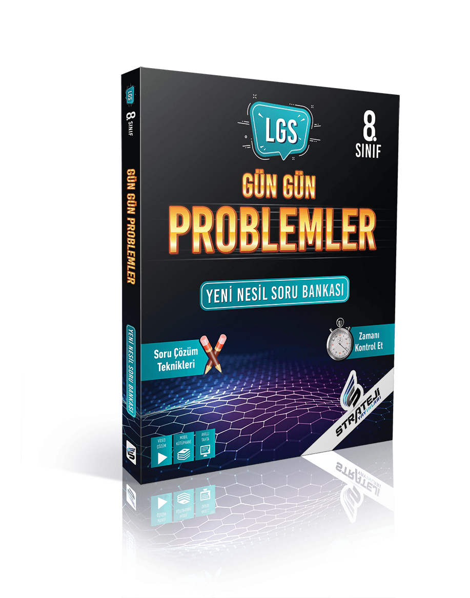 8. Sınıf LGS Gün Gün Problemler Yeni Nesil Soru Bankası