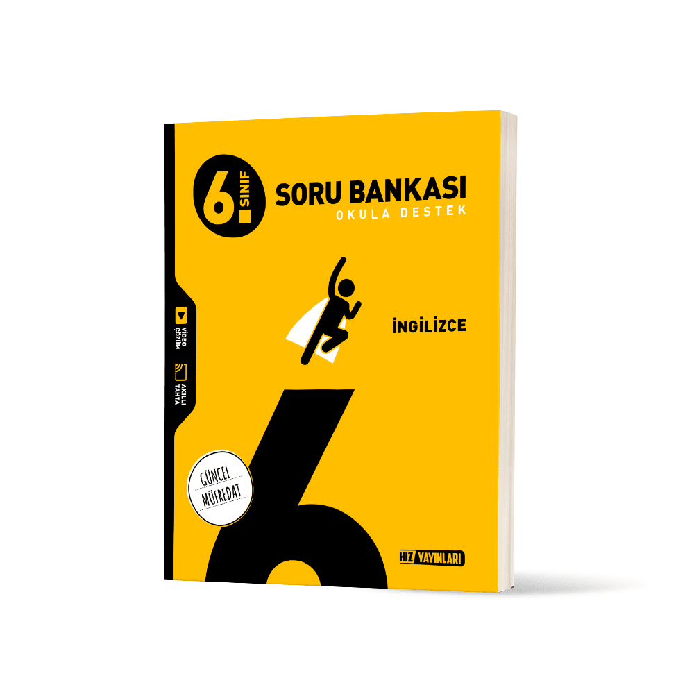 6. Sınıf Hız İngilizce Soru Bankası Hız Yayınları