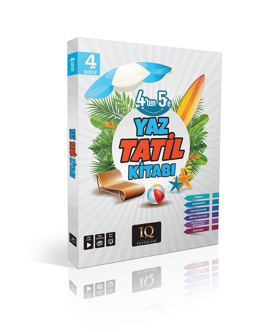  4. Sınıf Yaz Tatil Kitabı IQ Yayınları