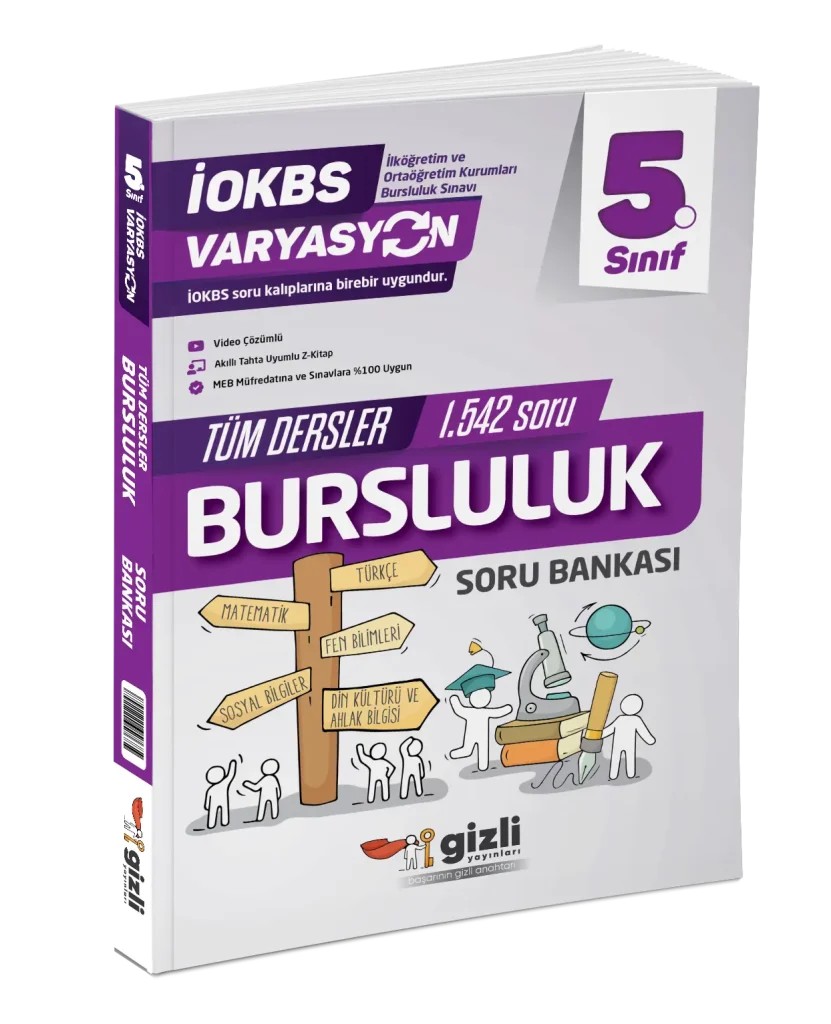 5. Sınıf VARYASYON Tüm Dersler Bursluluk Soru Bankası