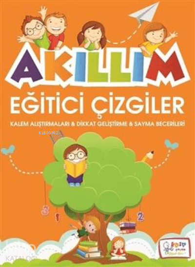 Akıllım Eğitici Çizgiler Edip Kitap