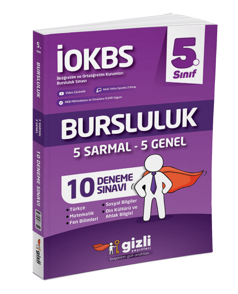 5.Sınıf İOKBS Bursluluk 10 Deneme Sınavı