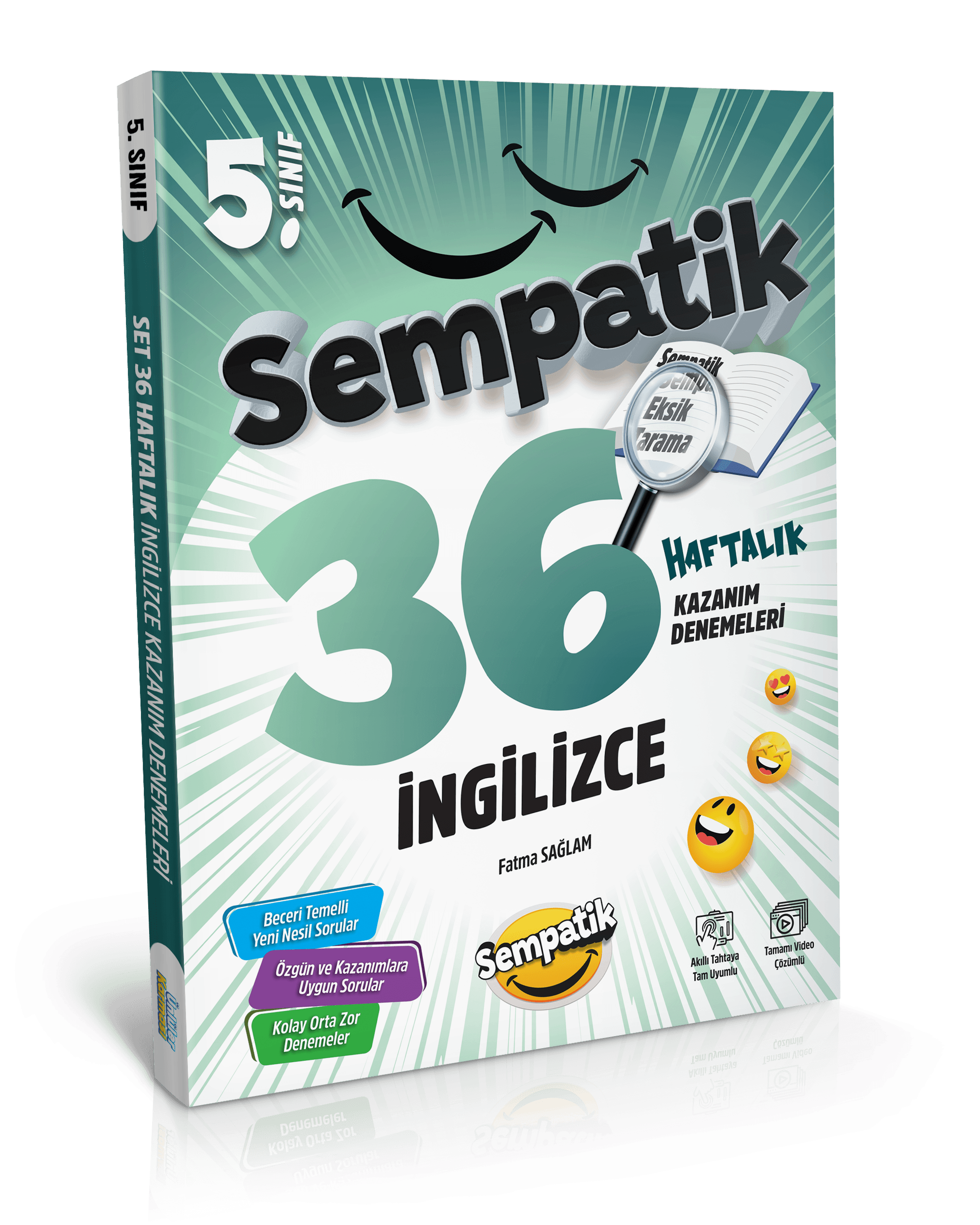 5. Sınıf İngilizce 36 Haftalık Kazanım Denemeleri