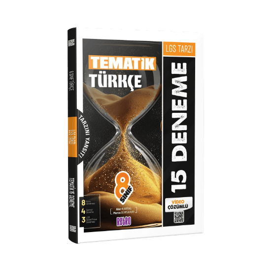 8. Sınıf LGS Tarzı Tematik Türkçe 15 Deneme