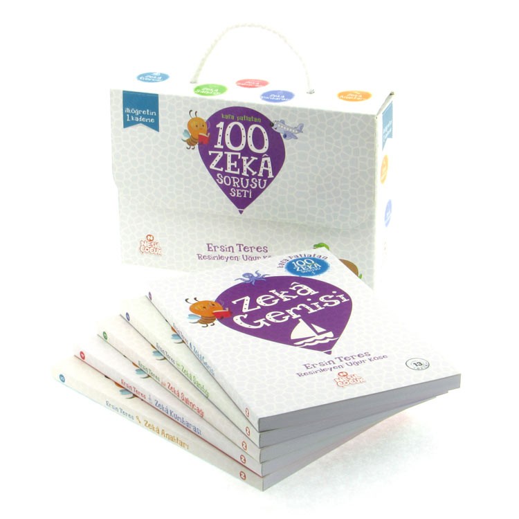 Kafa Patlatan 100 Zeka Sorusu Seti (5 Kitap Set) Nesil Çocuk Yayınları