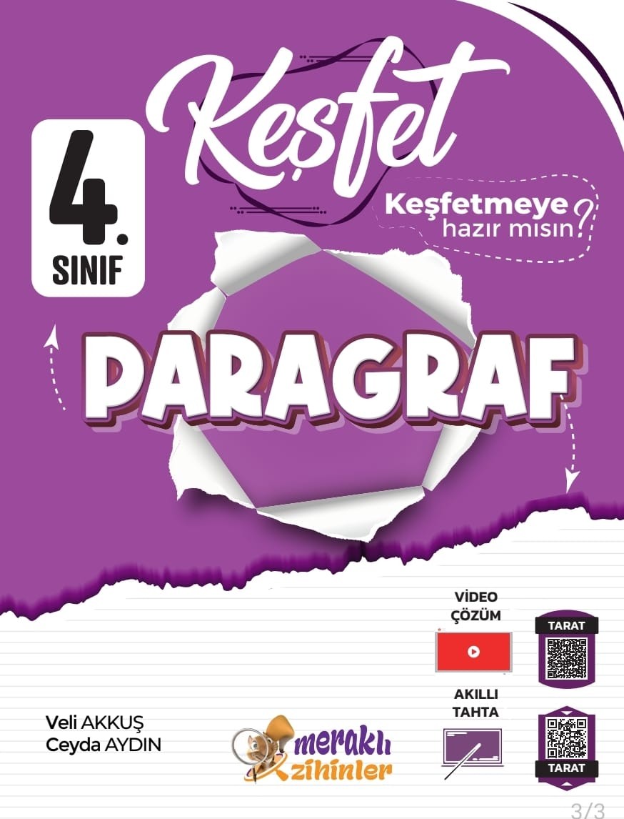 4. Sınıf Tüm Dersler Yeni Nesil Keşfet Paragraf Soru Bankası