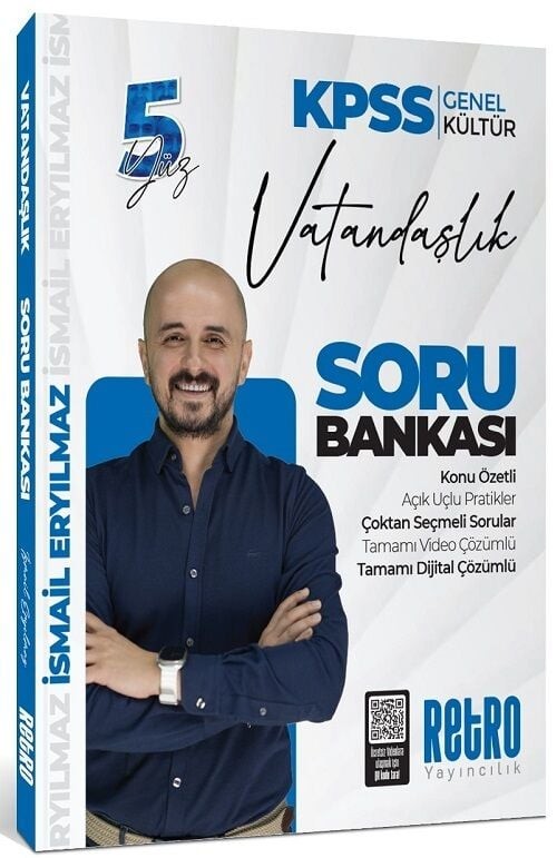 KPSS  Vatandaşlık 5Yüz Soru Bankası Çözümlü - İsmail Eryılmaz