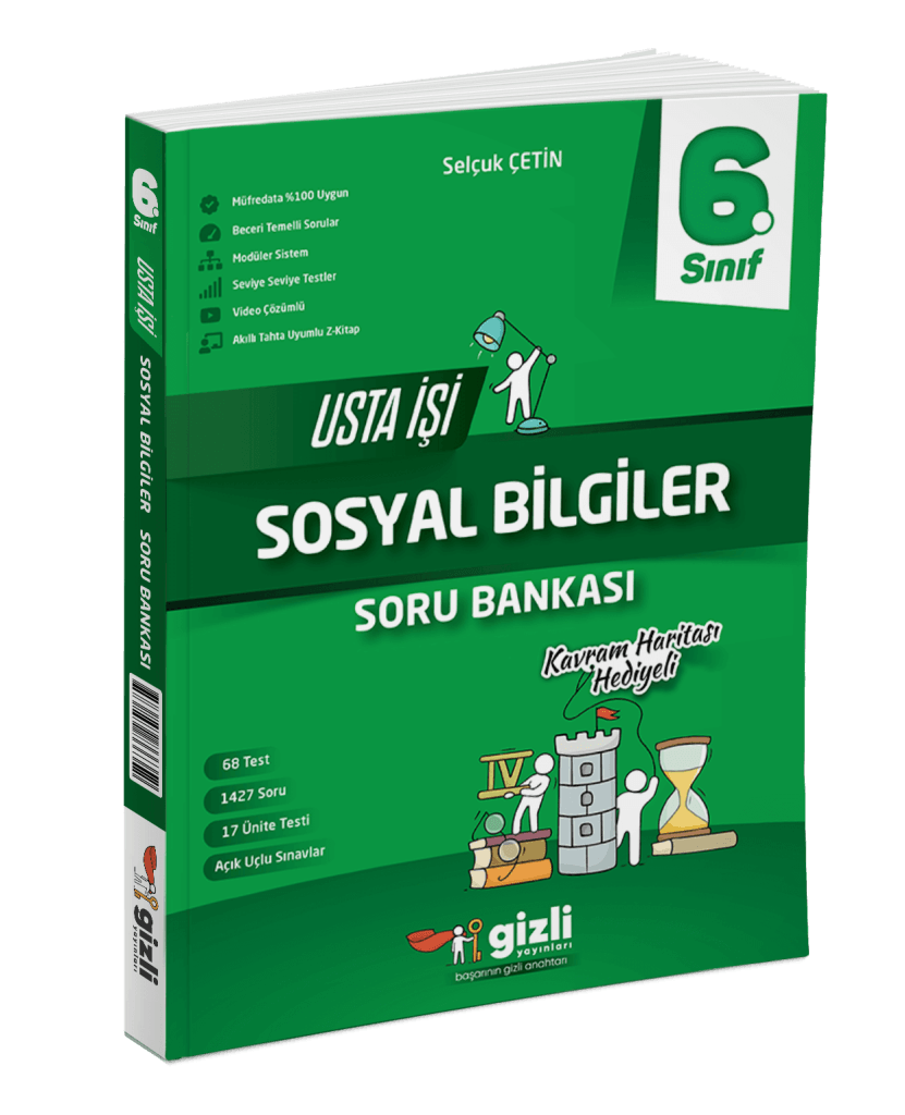 7. Sınıf Sosyal Bilgiler Usta İşi Soru Bankası