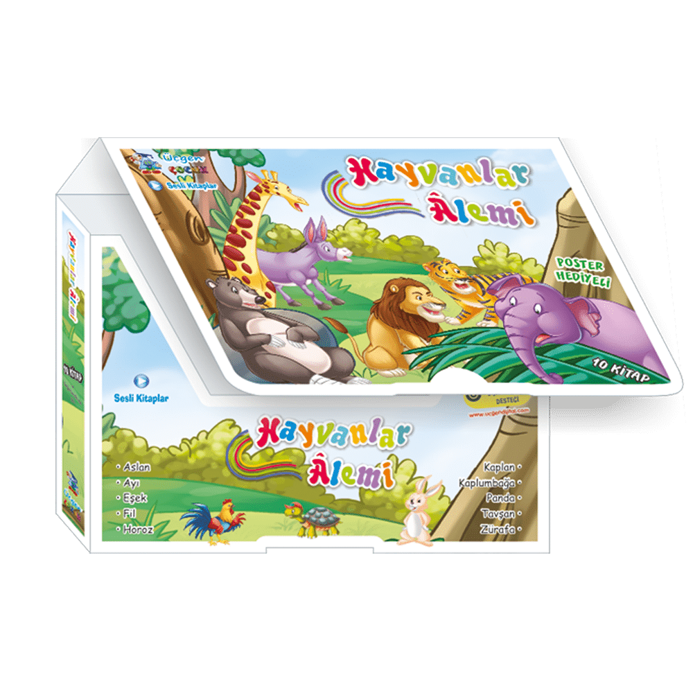 Hayvanlar Âlemi – Kutulu 10 Kitap