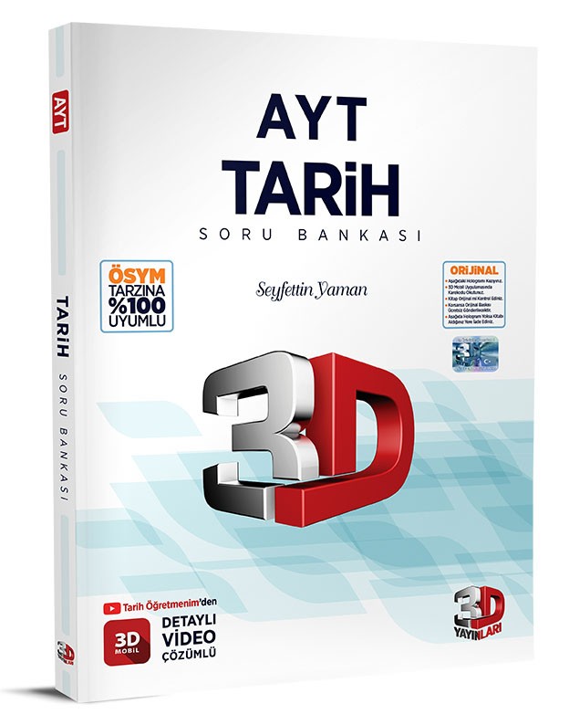 AYT 3D Tarih Soru Bankası