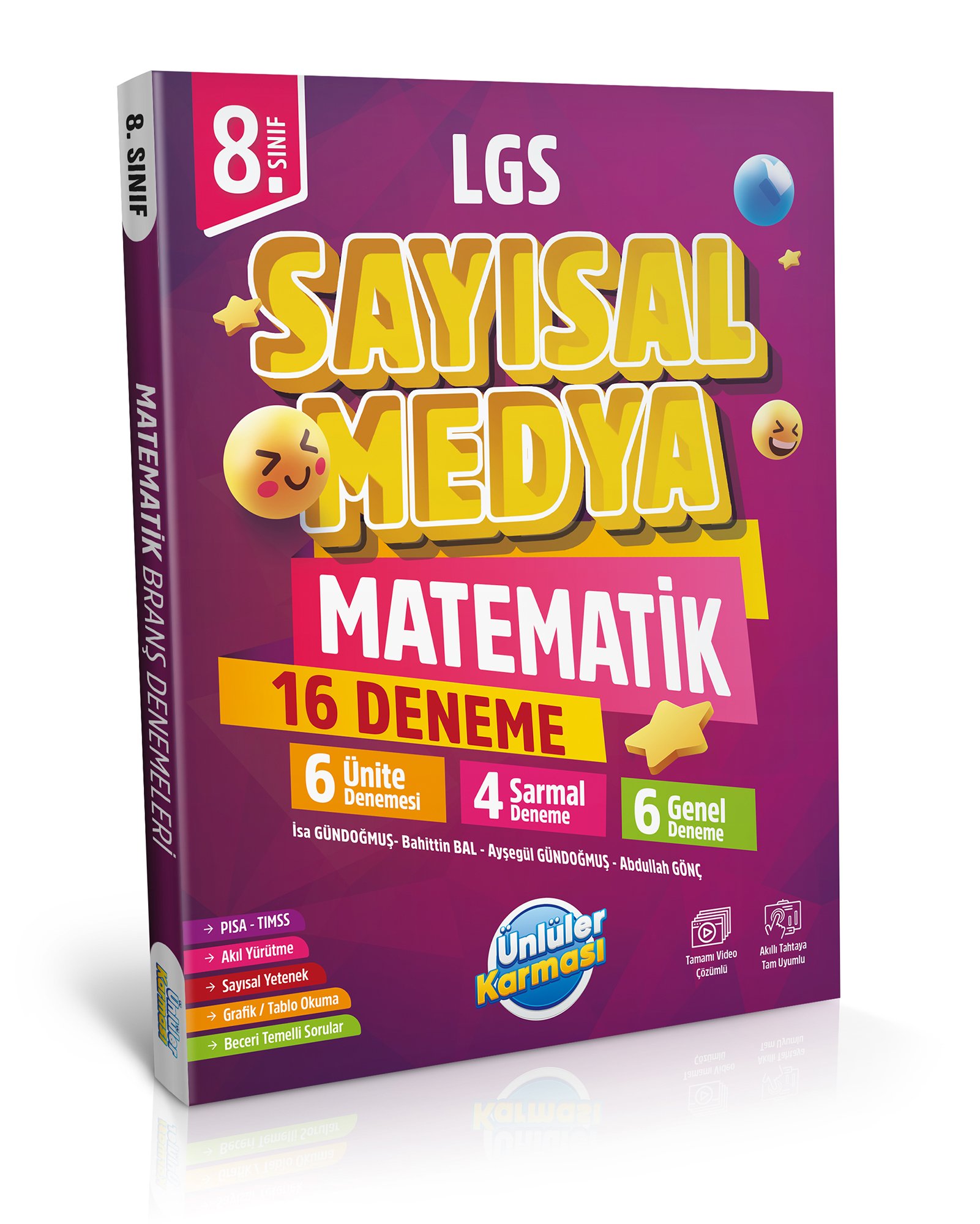 8. Sınıf Sayısal Medya Matematik 16 Deneme