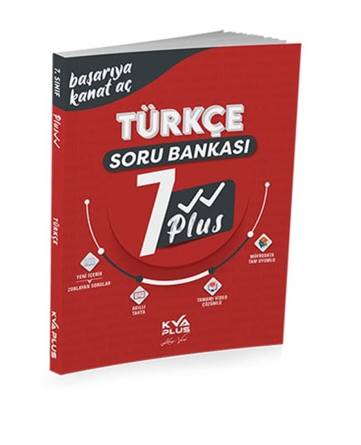 7. Sınıf Koray Varol Türkçe Plus Serisi Soru Bankası KVA Koray Varol