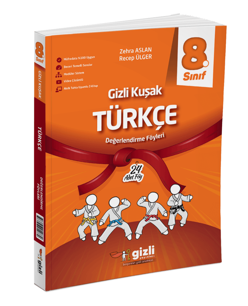 8. Sınıf Türkçe Gizli Kuşak Değerlendirme Föyleri