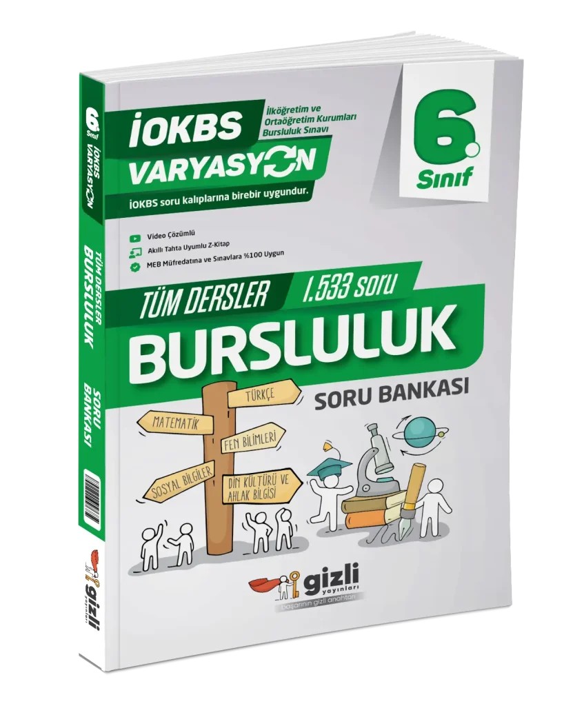 6. Sınıf VARYASYON Tüm Dersler Bursluluk Soru Bankası