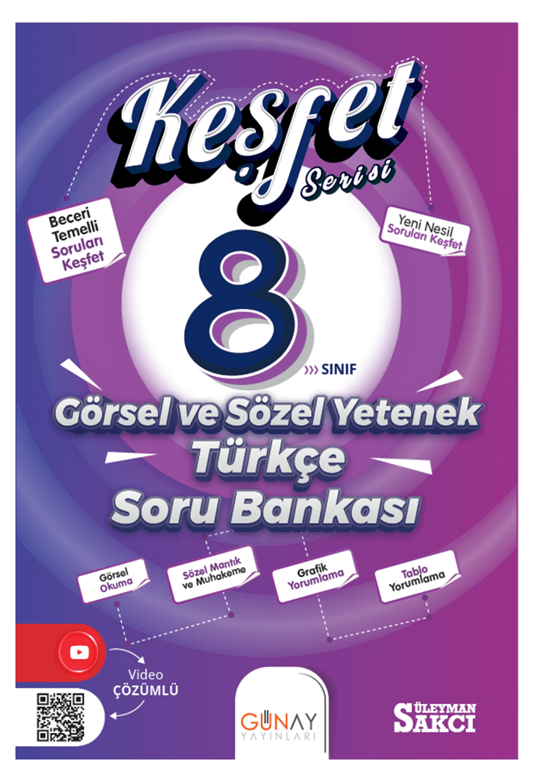 8. Sınıf Keşfet Görsel ve Sözel Yetenek Soru Bankası