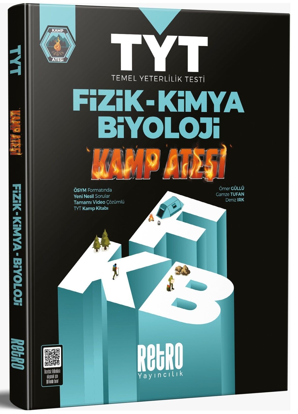 TYT FKB Fizik Kimya Biyoloji Kamp Ateşi Soru Bankası Çözümlü