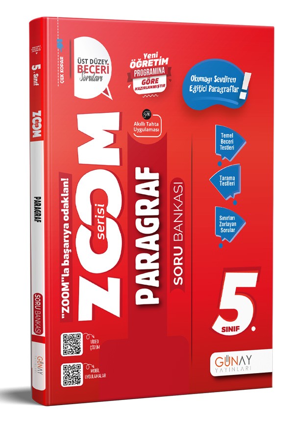 5. Sınıf Zoom Serisi Paragraf Soru Bankası