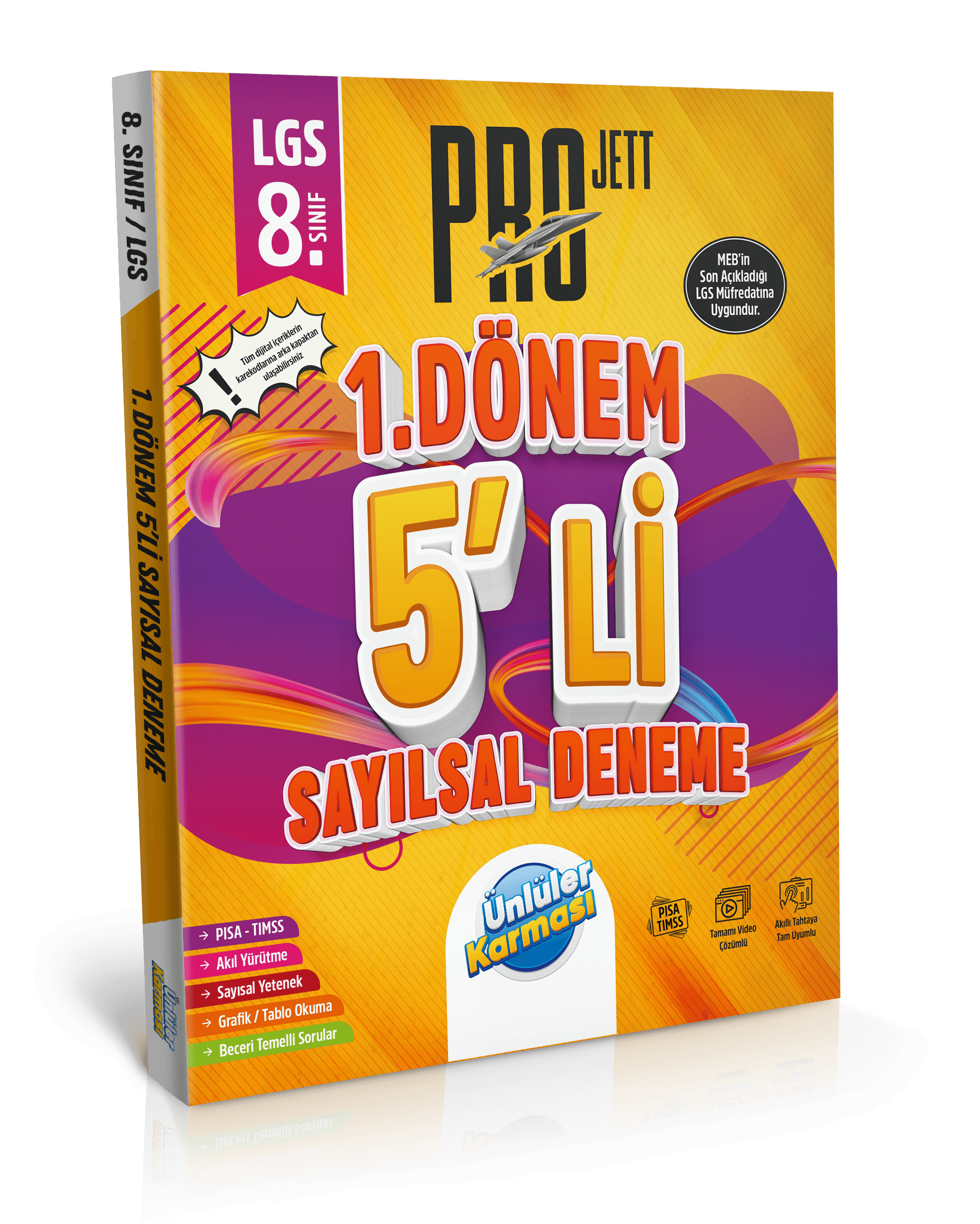 8.Sınıf Projett Sayısal 1 Dönem 5'li Deneme