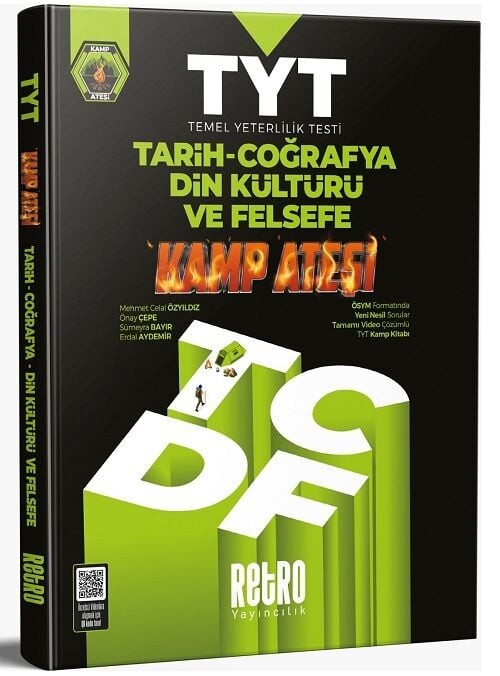 TYT Tarih-Coğrafya Din Kültürü ve Felsefe Kamp Ateşi Soru Bankası