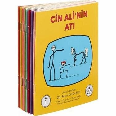 Cin Ali Kitap Seti 10 Kitap Takım Cin Ali Yayınları