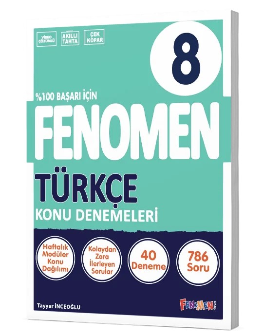 8. Sınıf Türkçe Konu Denemeleri