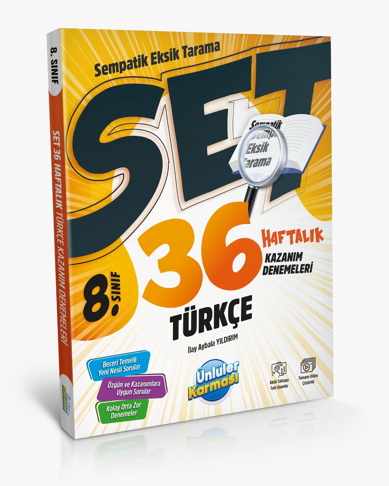 8. Sınıf Türkçe 36 Haftalık Kazanım Denemeleri