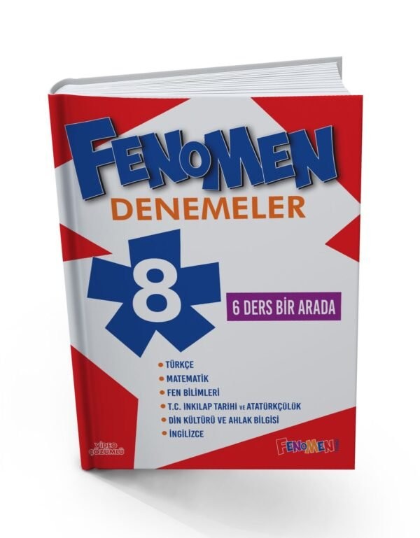 8. Sınıf Fenomen Tüm Dersler Branş Denemeleri