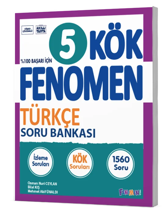 5. Sınıf Fenomen KÖK Türkçe Soru Bankası Fenomen Okul Yayınları