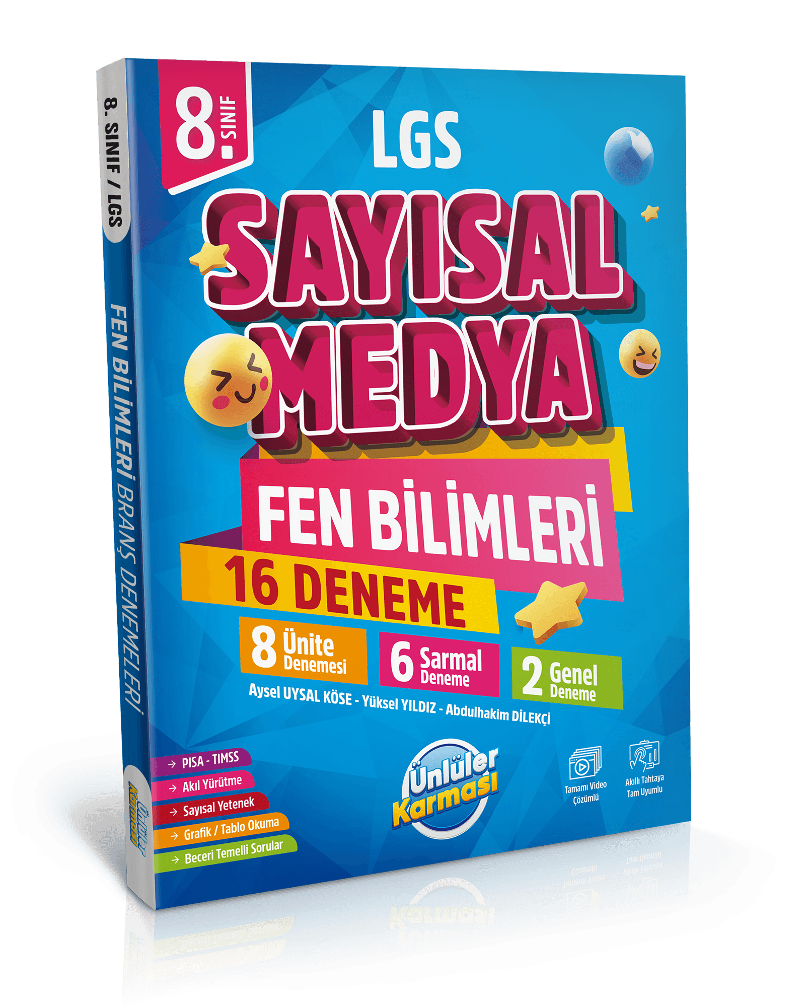 8. Sınıf Sayısal Medya Fen Bilimleri 16 Deneme