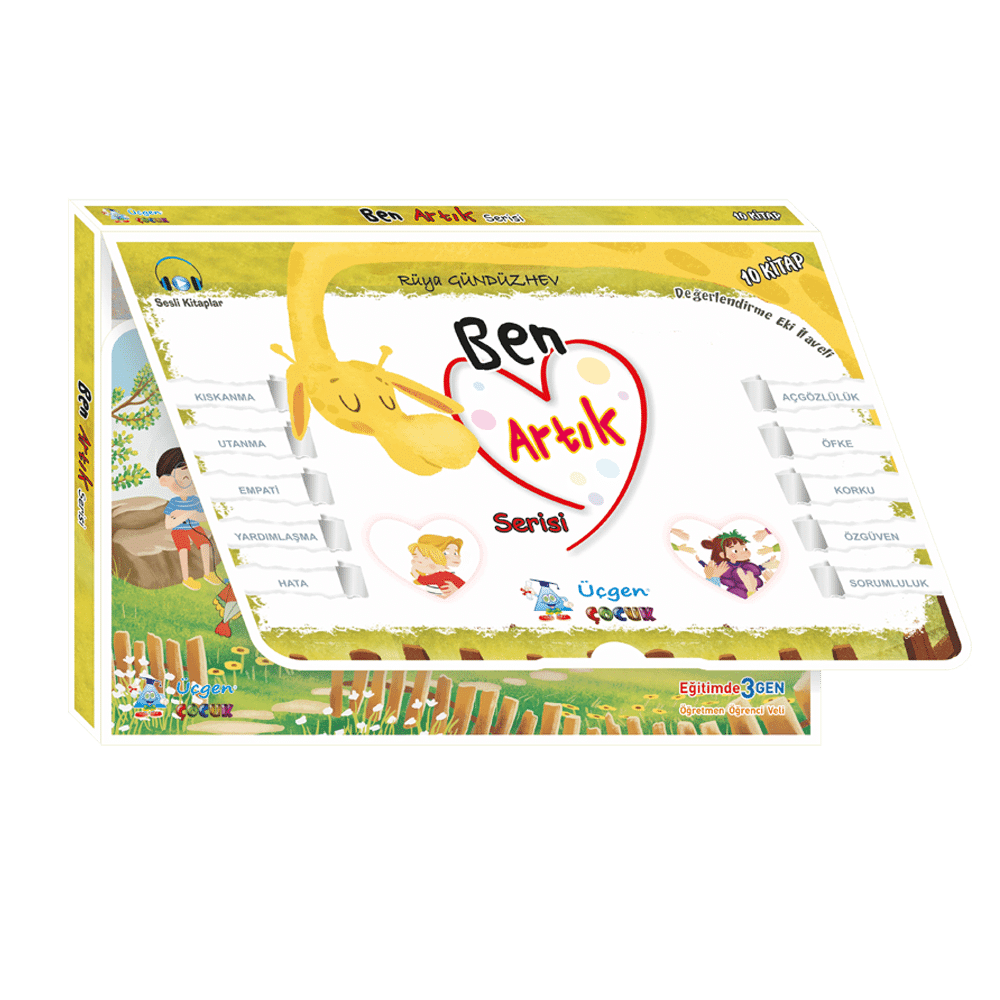 Ben Artık Serisi – Kutulu 10 Kitap Üçgen Çocuk