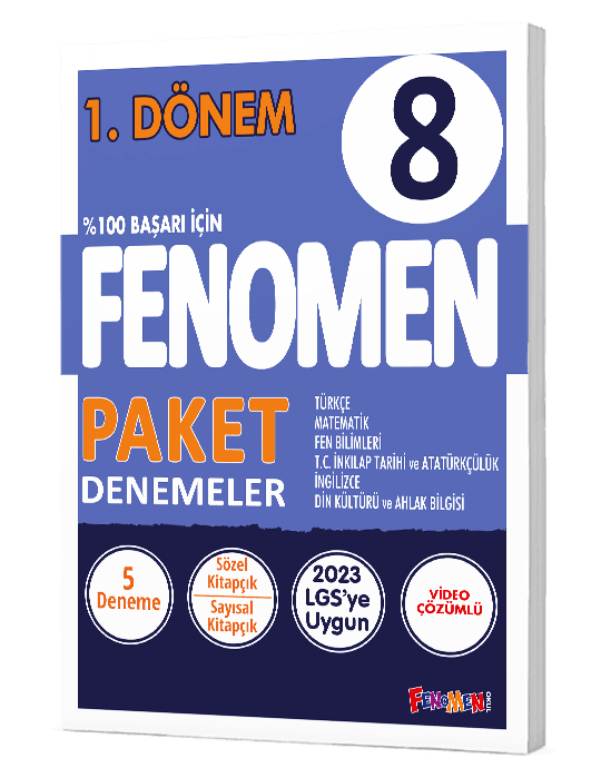 8. Sınıf Paket Denemeler 1. Dönem