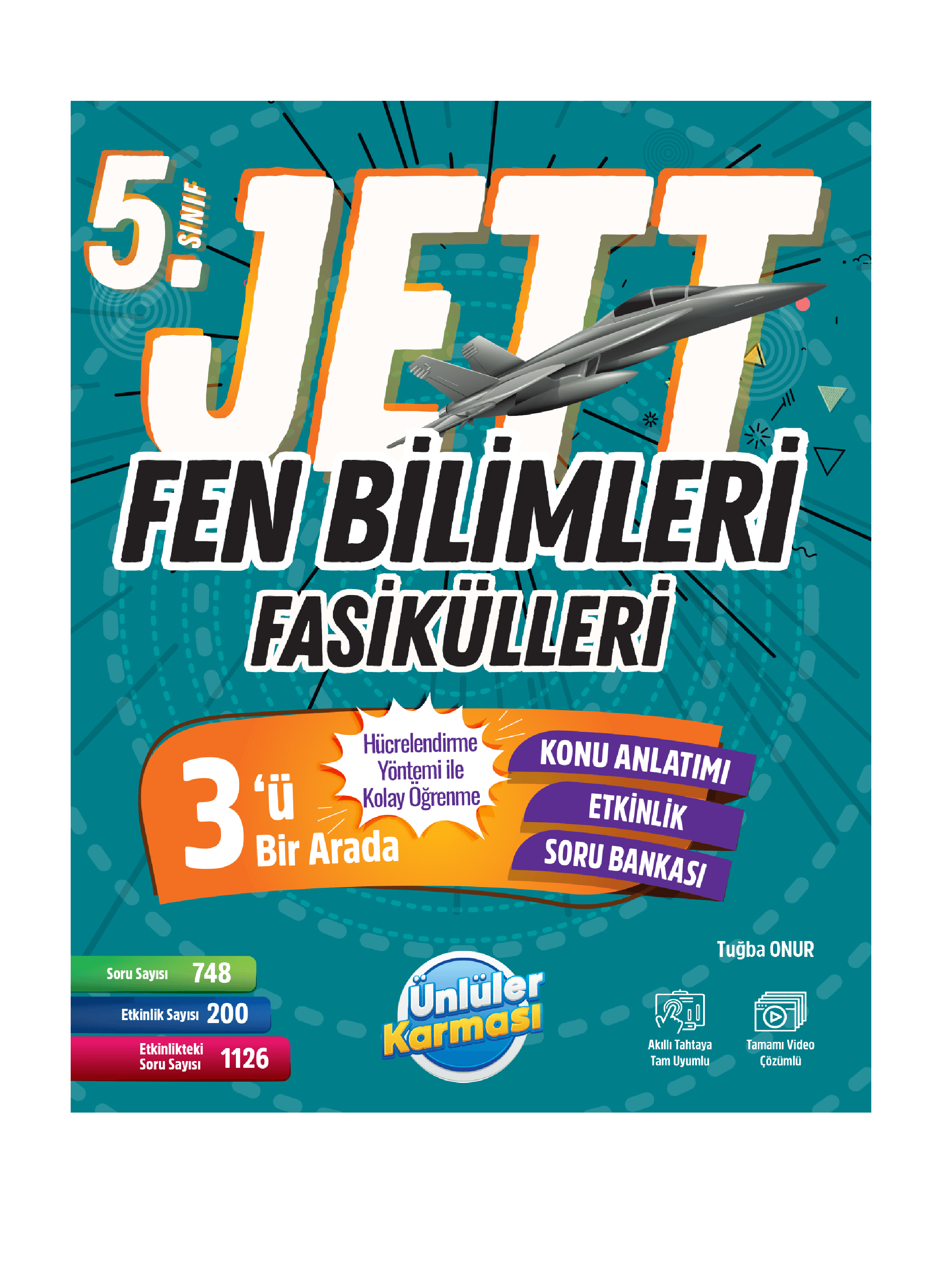 5. Sınıf Jett Fen Bilimleri Fasikülleri Soru Bankası Ünlüler Karması