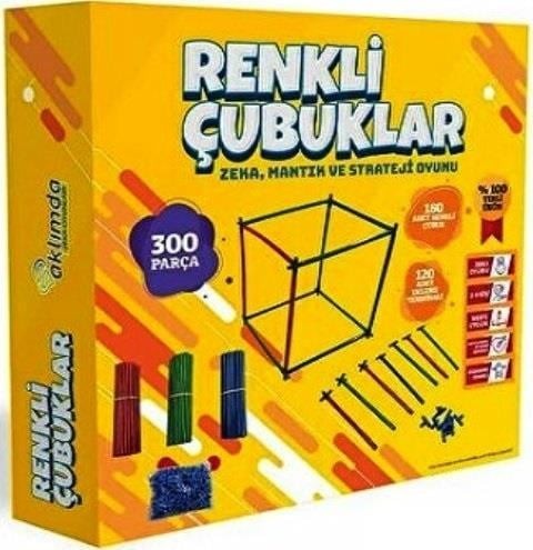 Renkli Çubuklar Zeka Mantık Ve Strateji Oyunu Aklımda Zeka Oyunları