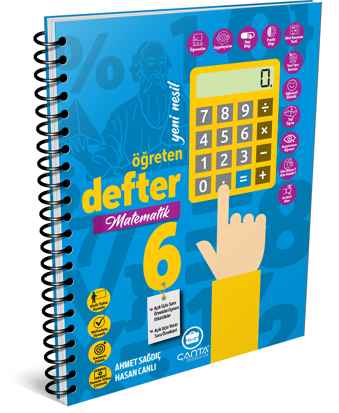 6. Sınıf Matematik Öğreten Defter Çanta Yayınları