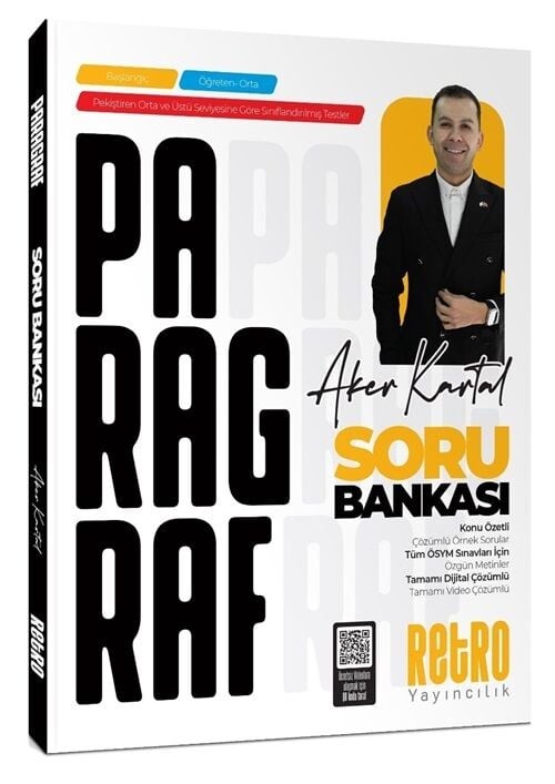 KPSS ALES DGS TYT AYT Paragraf Soru Bankası Çözümlü - Aker Kartal
