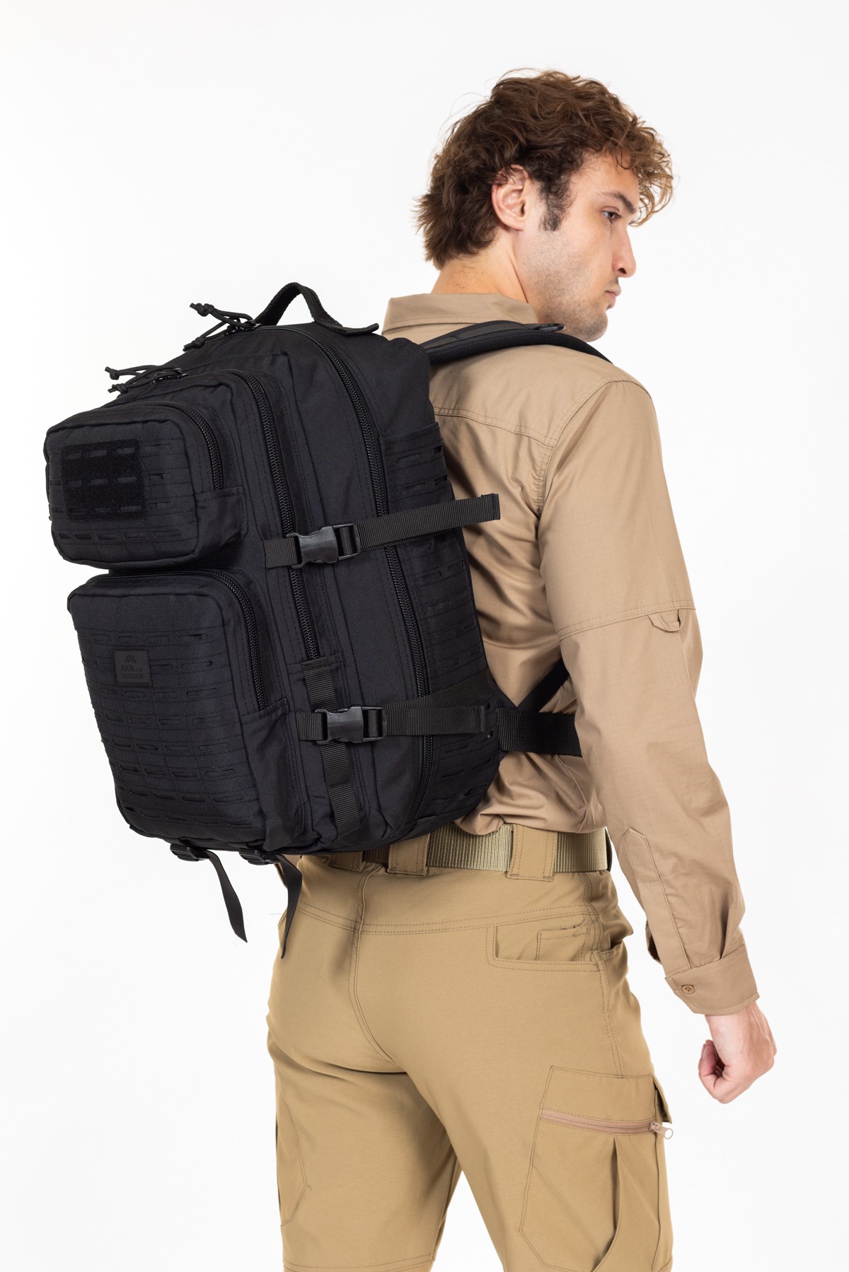 AKN Outdoor 45 LT Siyah Çanta