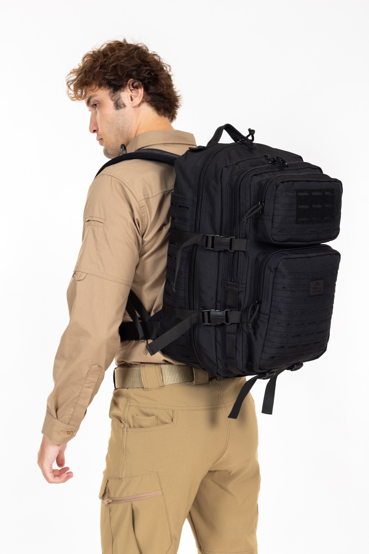 AKN Outdoor 45 LT Siyah Çanta
