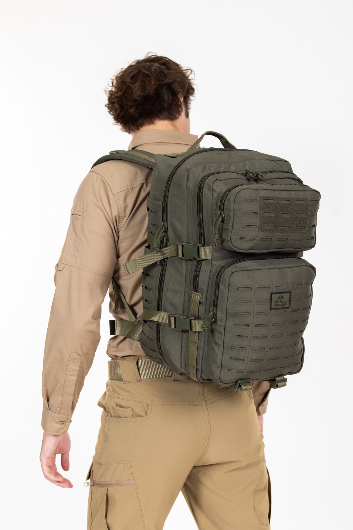 AKN Outdoor 45 LT Haki Çanta